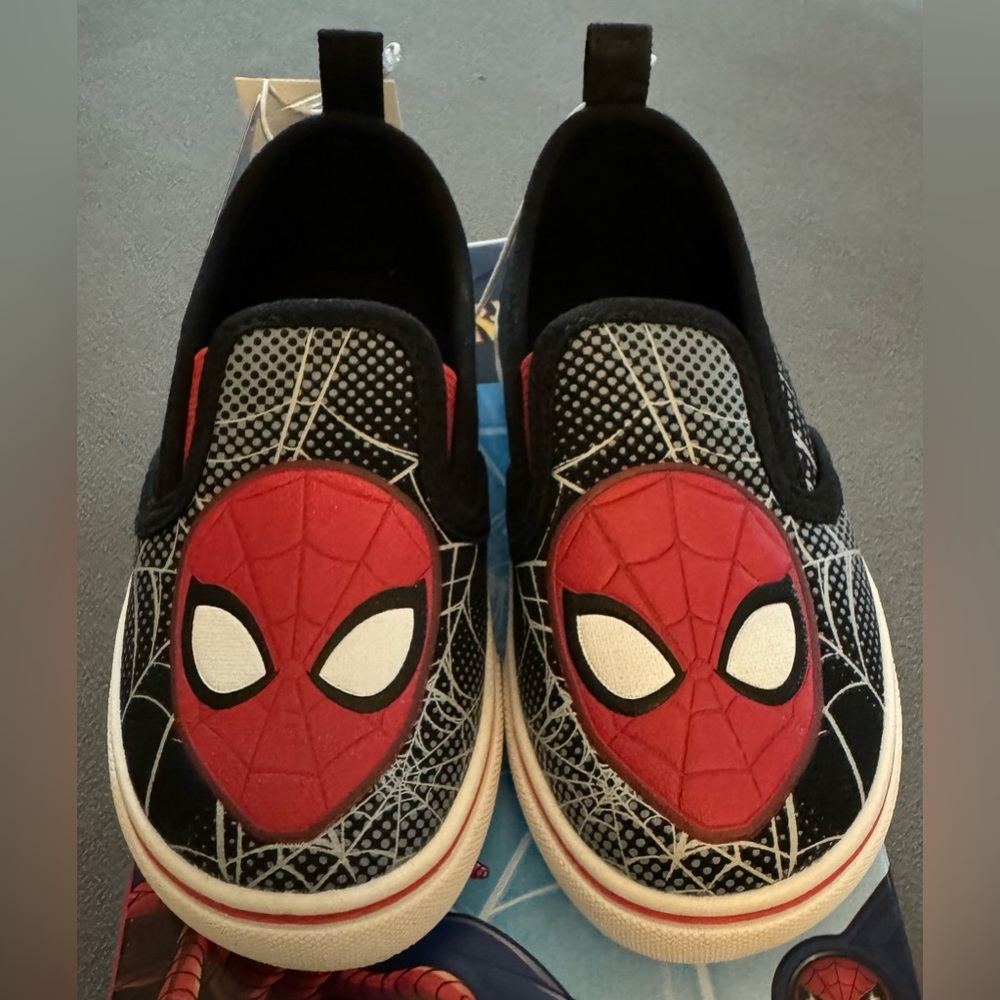 Youth Spider-Man sneakers